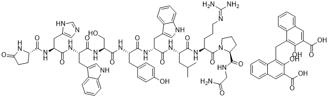 Triptorelin pamoate 124508-66-3